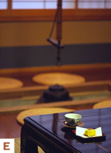 囲炉裏のお部屋でゆったり