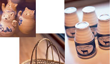 五頭温泉郷の手作りグッズ