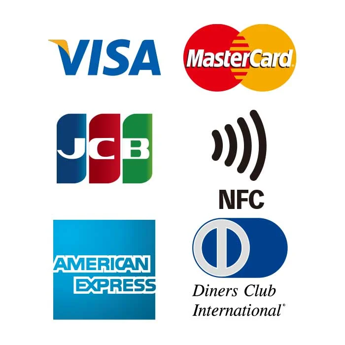 クレジットカード対応ブランド