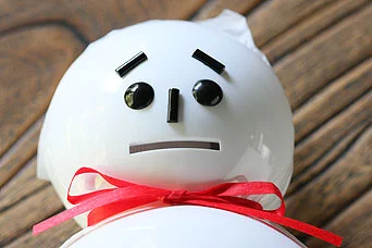 雪だるま弁当(部分)