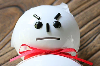 雪だるま弁当(部分)