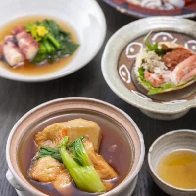 角屋旅館 お料理