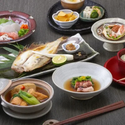 角屋旅館 お料理