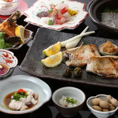 角屋旅館 お料理