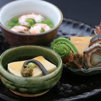 角屋旅館 お料理