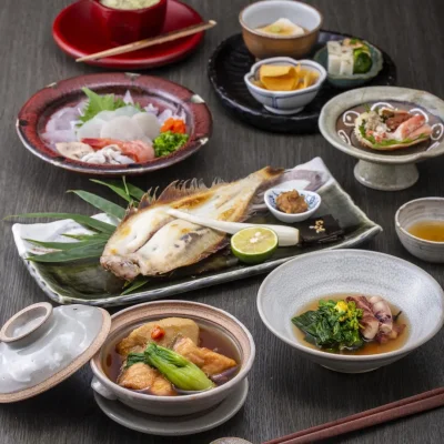 角屋旅館 お料理