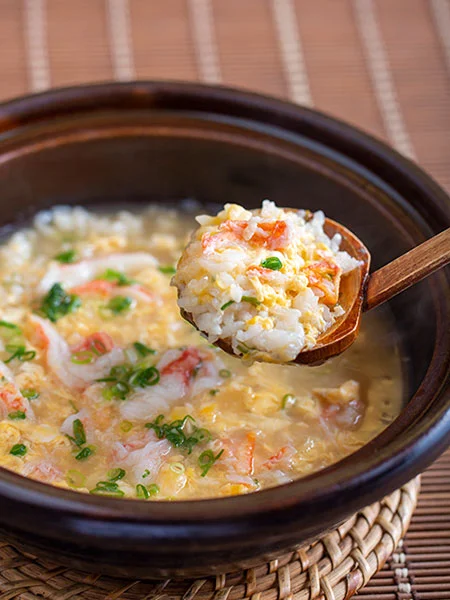 かに雑炊