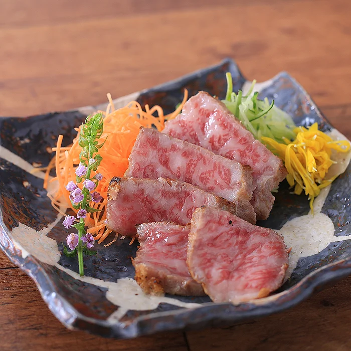 黒毛和牛サーロイン霜降たたき