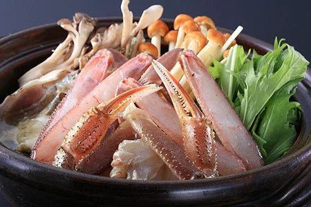 新潟のカニ料理　蟹すき