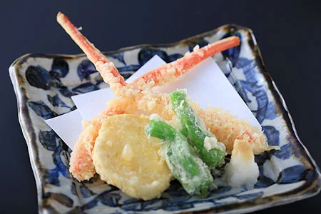 ズワイガニ天ぷら