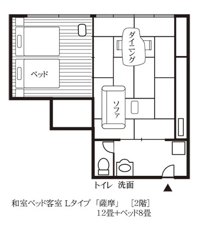 間取り図 Lタイプ 薩摩