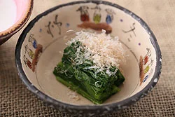 冬菜のお浸し