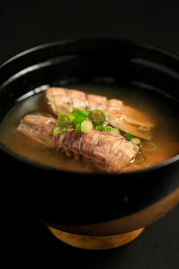 しゃこの味噌汁