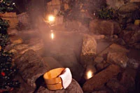 五頭温泉郷村杉露天風呂